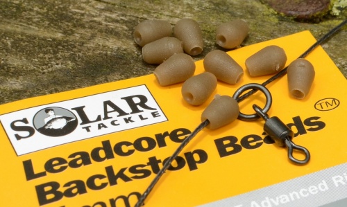 Solar Leadcore Backstops Beads