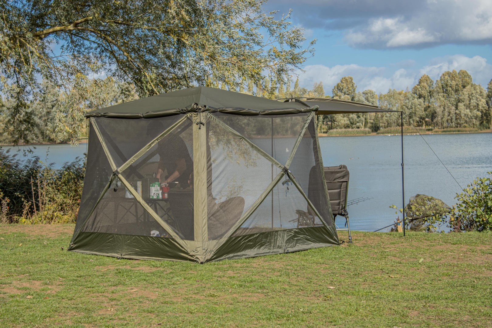 Solar SP Cube Shelter Green MKII