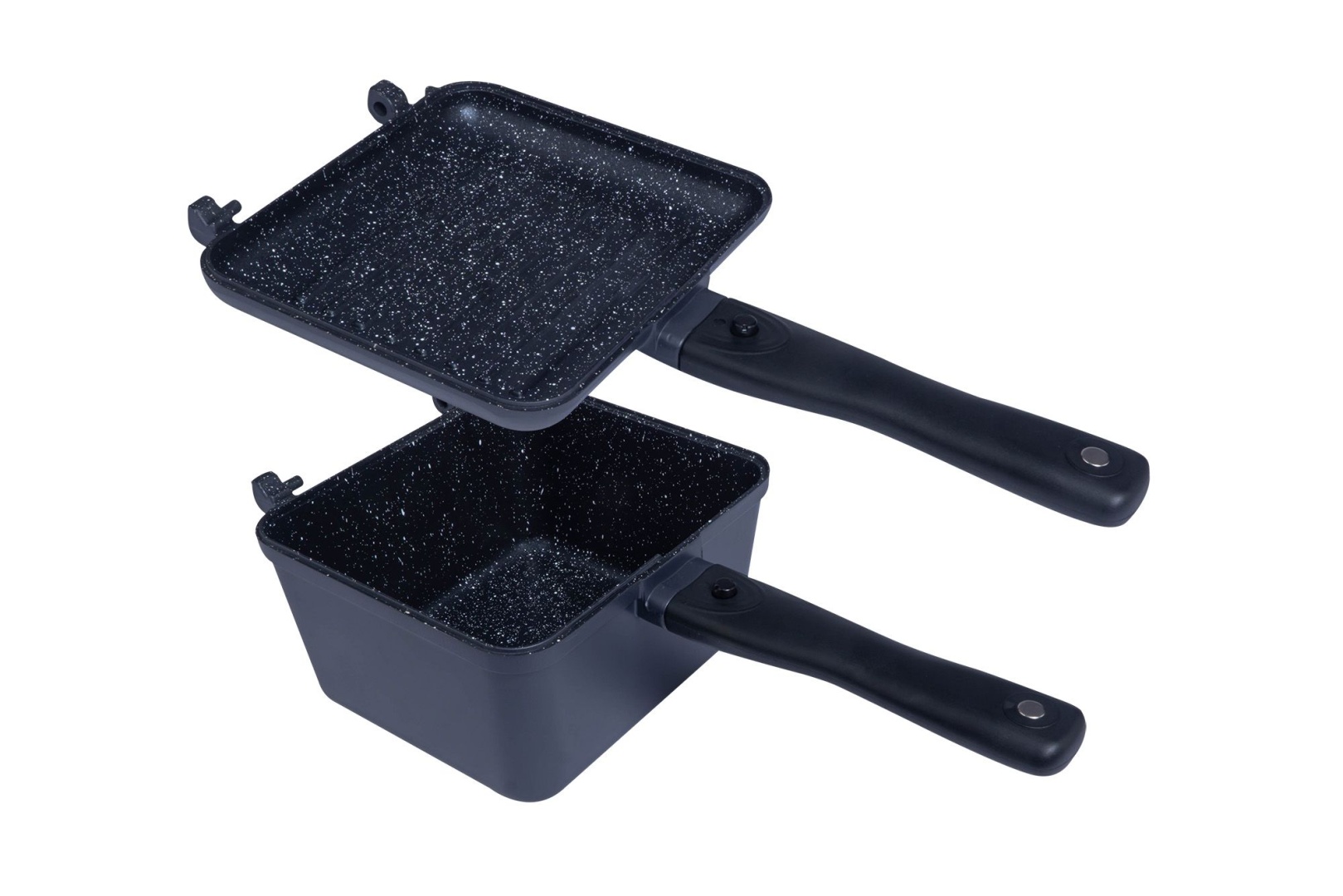 RidgeMonkey Connect Deep Pan & Griddle Granite Edition