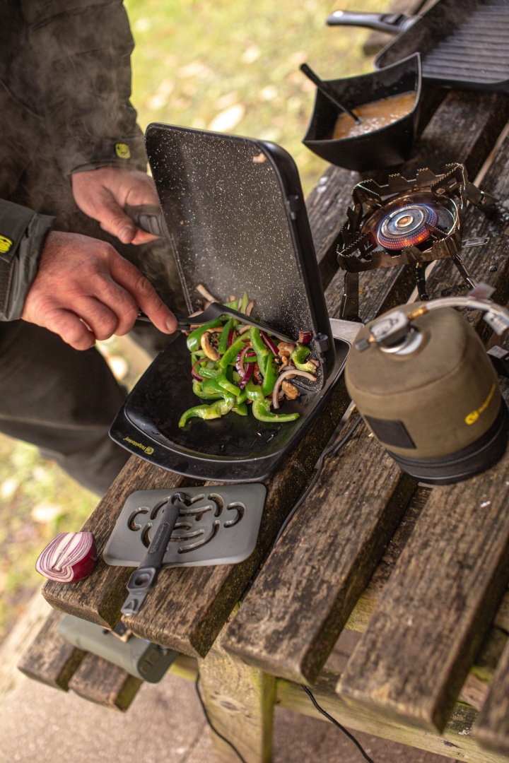 RidgeMonkey Connect Pan & Griddle XXL Granite Edition