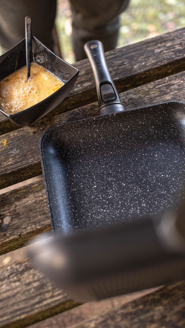 RidgeMonkey Connect Pan & Griddle XXL Granite Edition