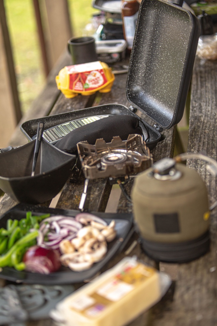 RidgeMonkey Connect Pan & Griddle XXL Granite Edition