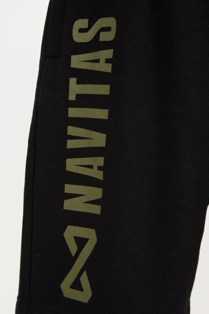 NAVITAS CORE Black Jogger Shorts 