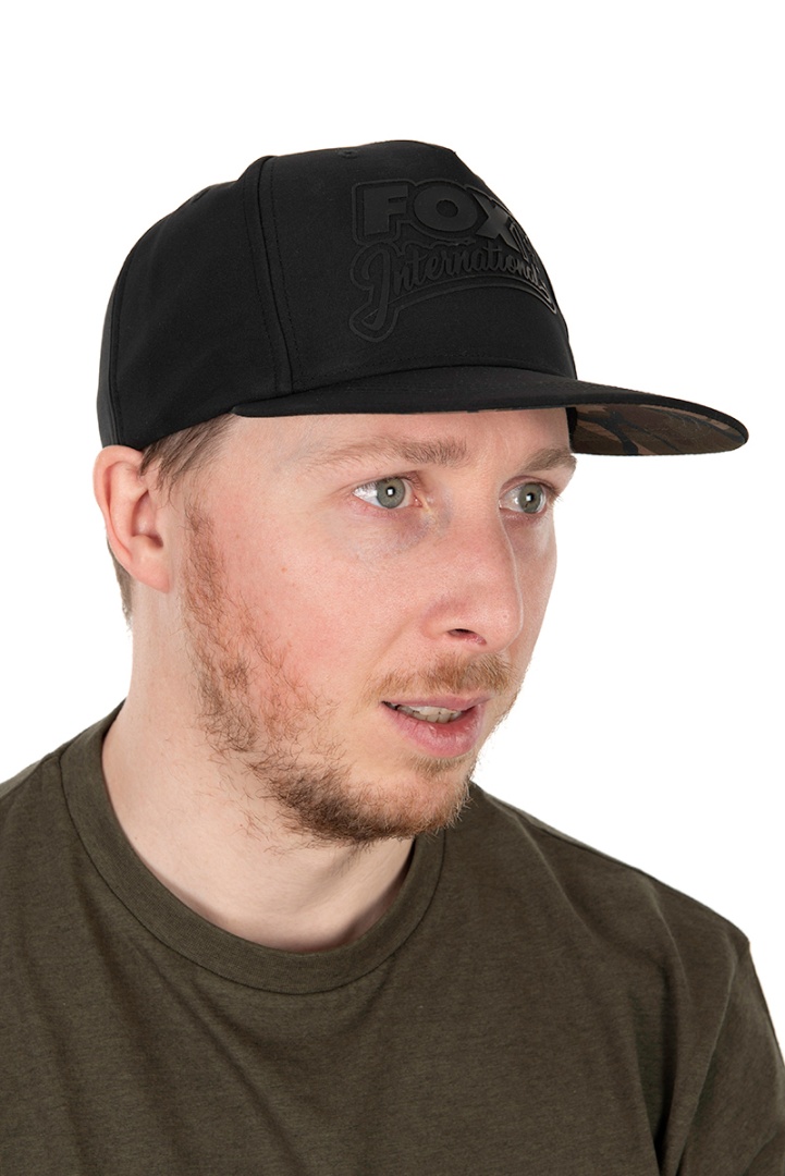 Fox Black / CAMO Snapback Cap