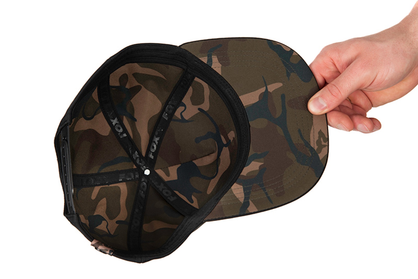 Fox Black / CAMO Snapback Cap