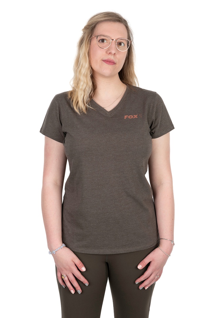 Fox Woman Clothes - V Neck T-Shirt