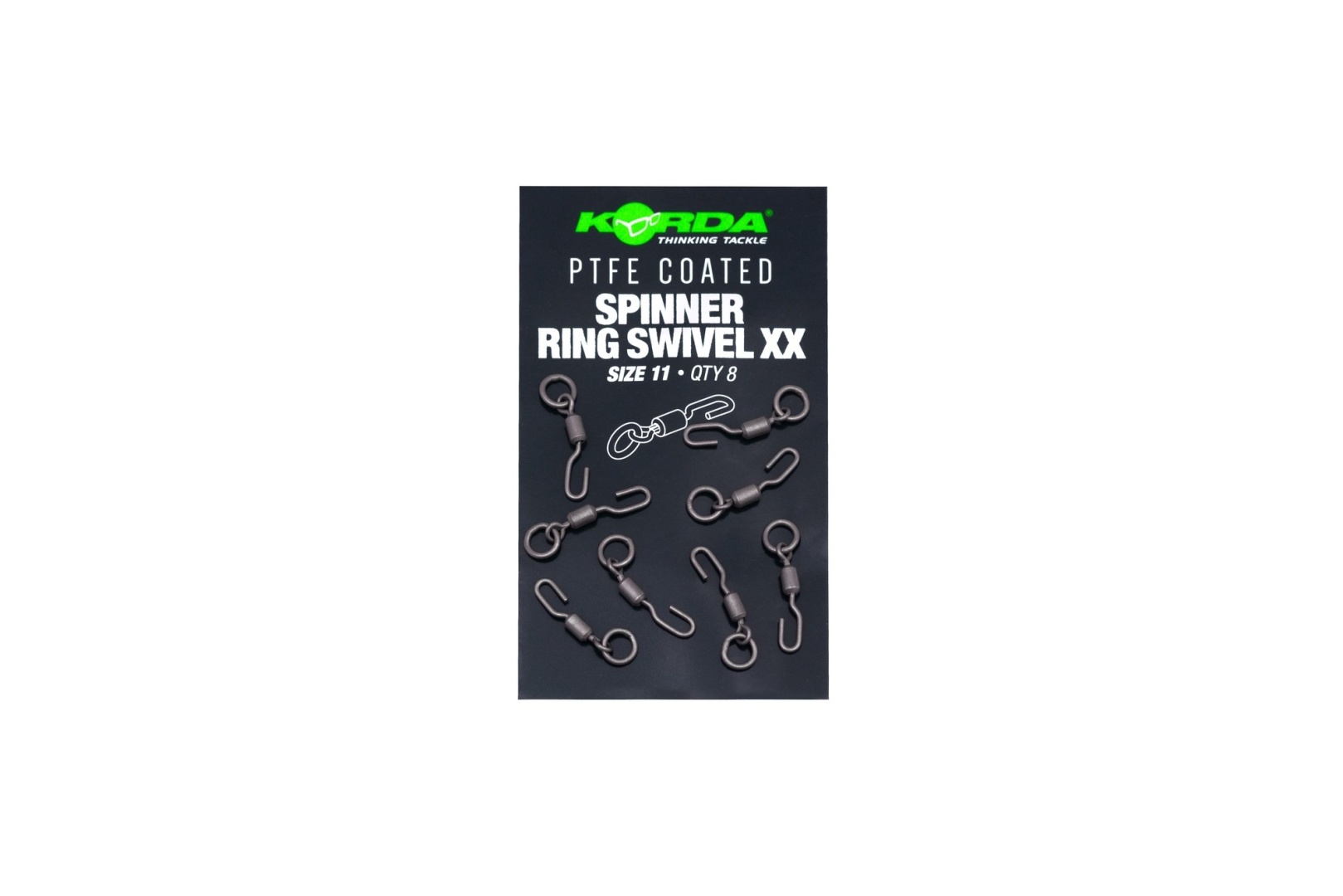 Korda PTFE Spinner Ring Swivel XX 