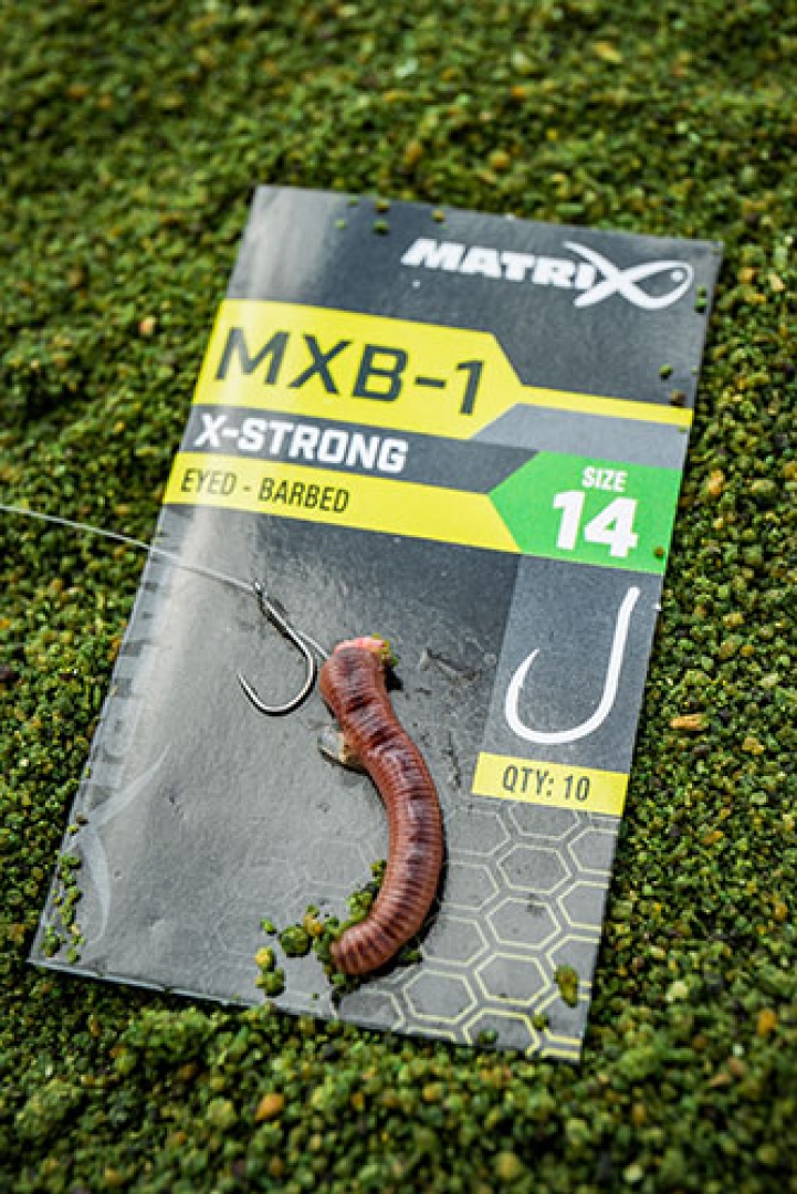 Matrix MXB-1 X Strong Eyed Barbed Hooks