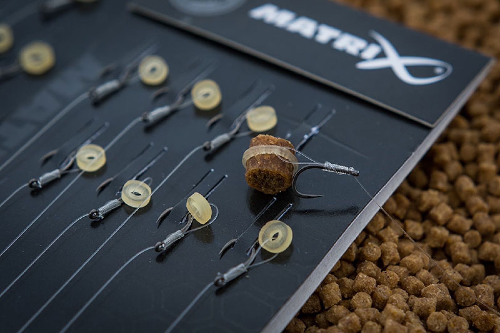 Matrix MXC-4 Barbless X-Strong  Bait Bands Rigs - 10cm