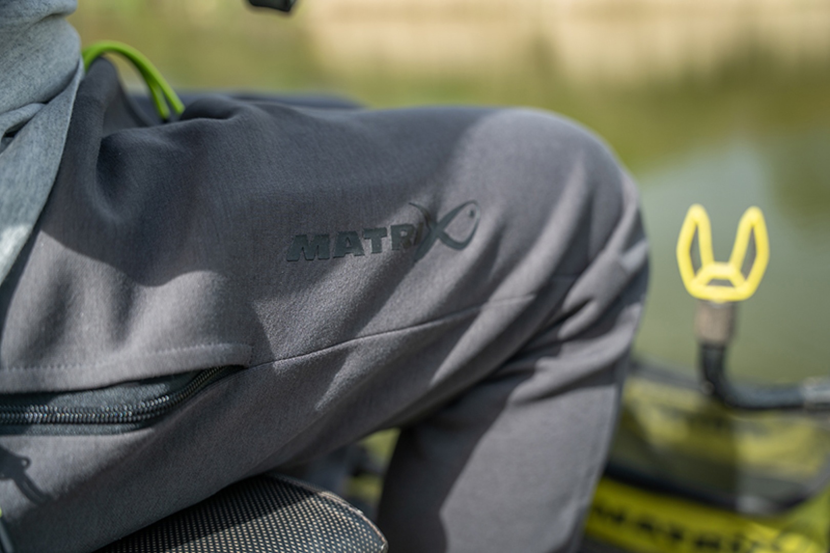 Matrix Joggers Grey/Lime - Black Edition Range