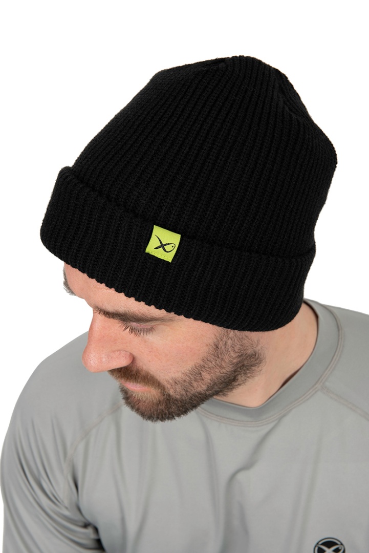 Matrix Thinsulate Beanie Hat - Black