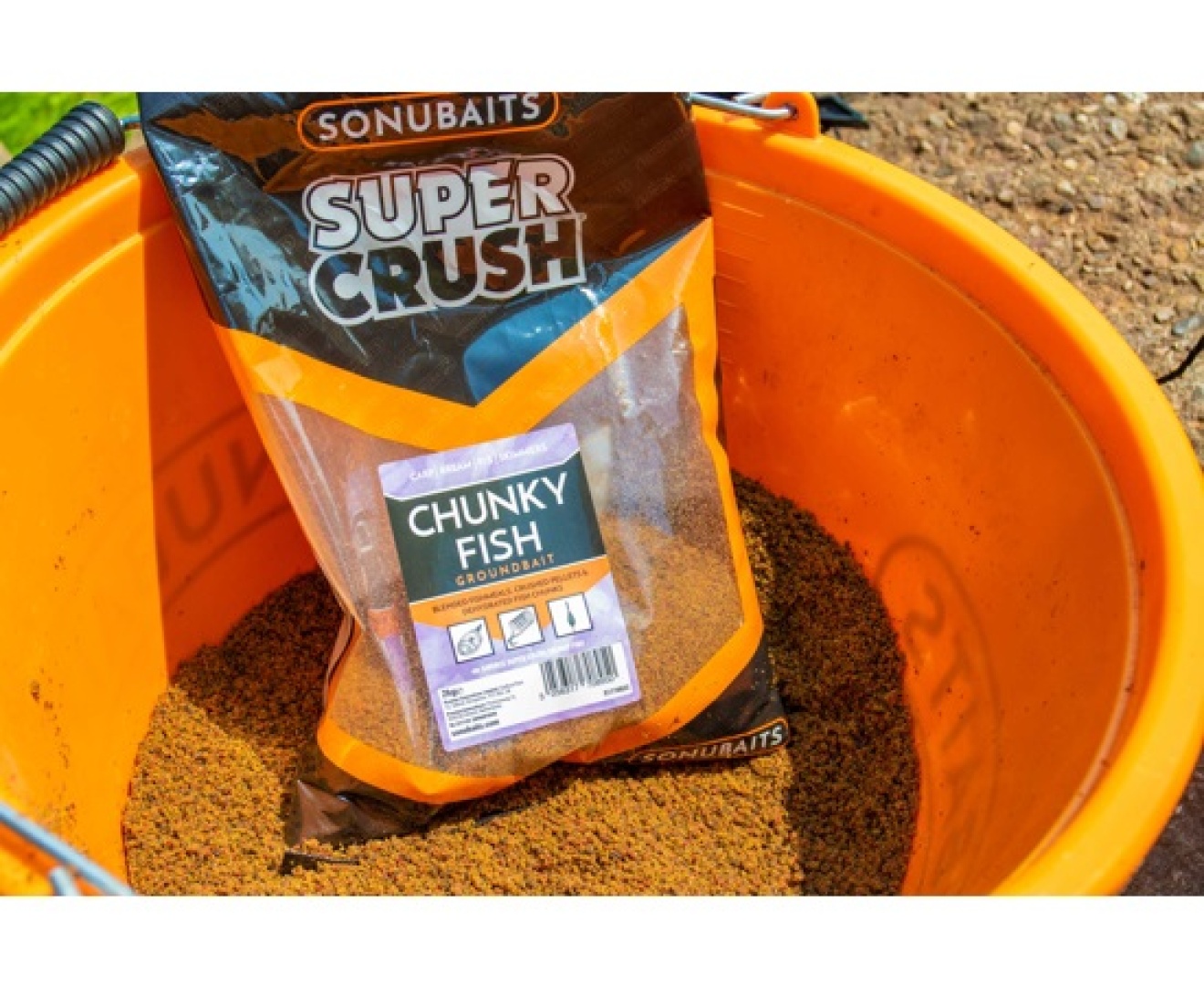 Sonubaits Supercrush Groundbait - Chunky Fish