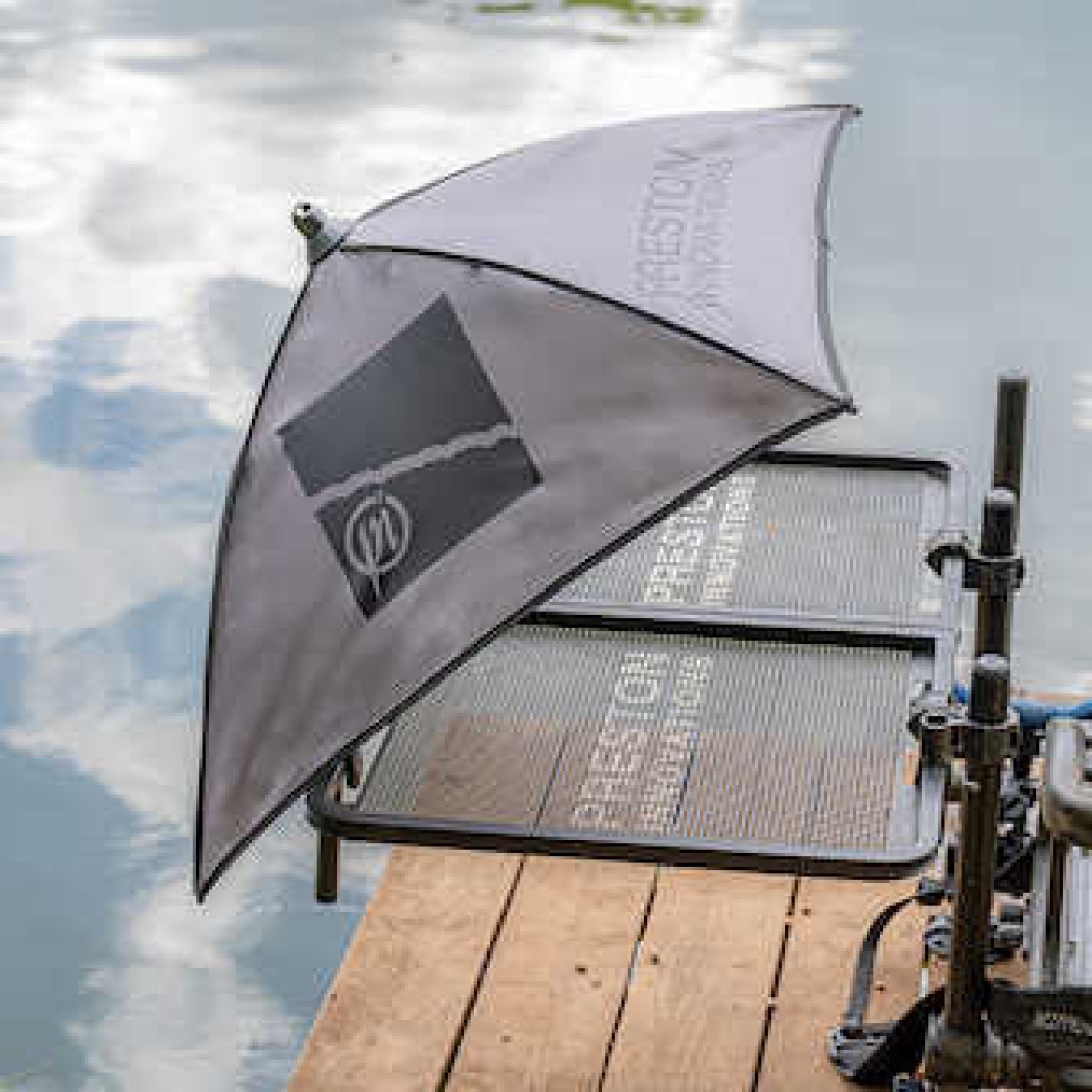 Preston Innovations Offbox Grey Bait Brolly