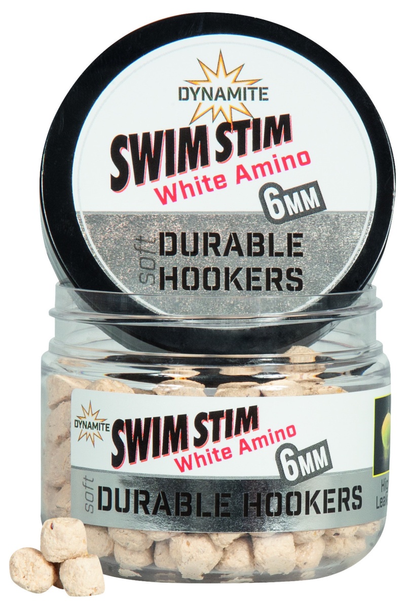 DynamiteBaits Swim Stim White Amino Durable Hook Pellets