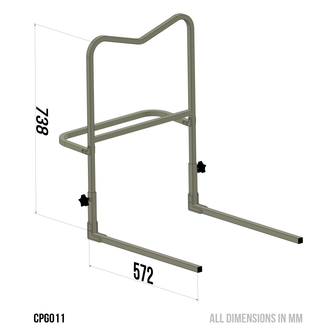 CARP PORTER Front Bar with Front Arm