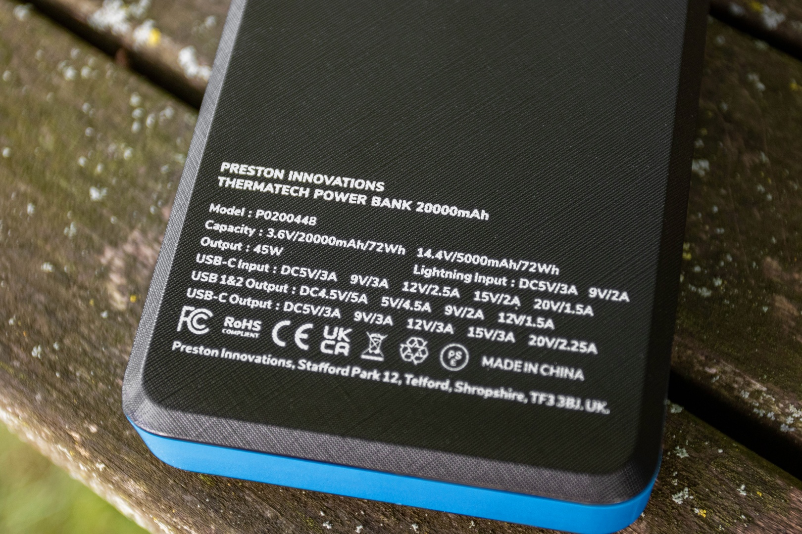 Preston Innovations Thermatech Power Bank - 20000 MAH