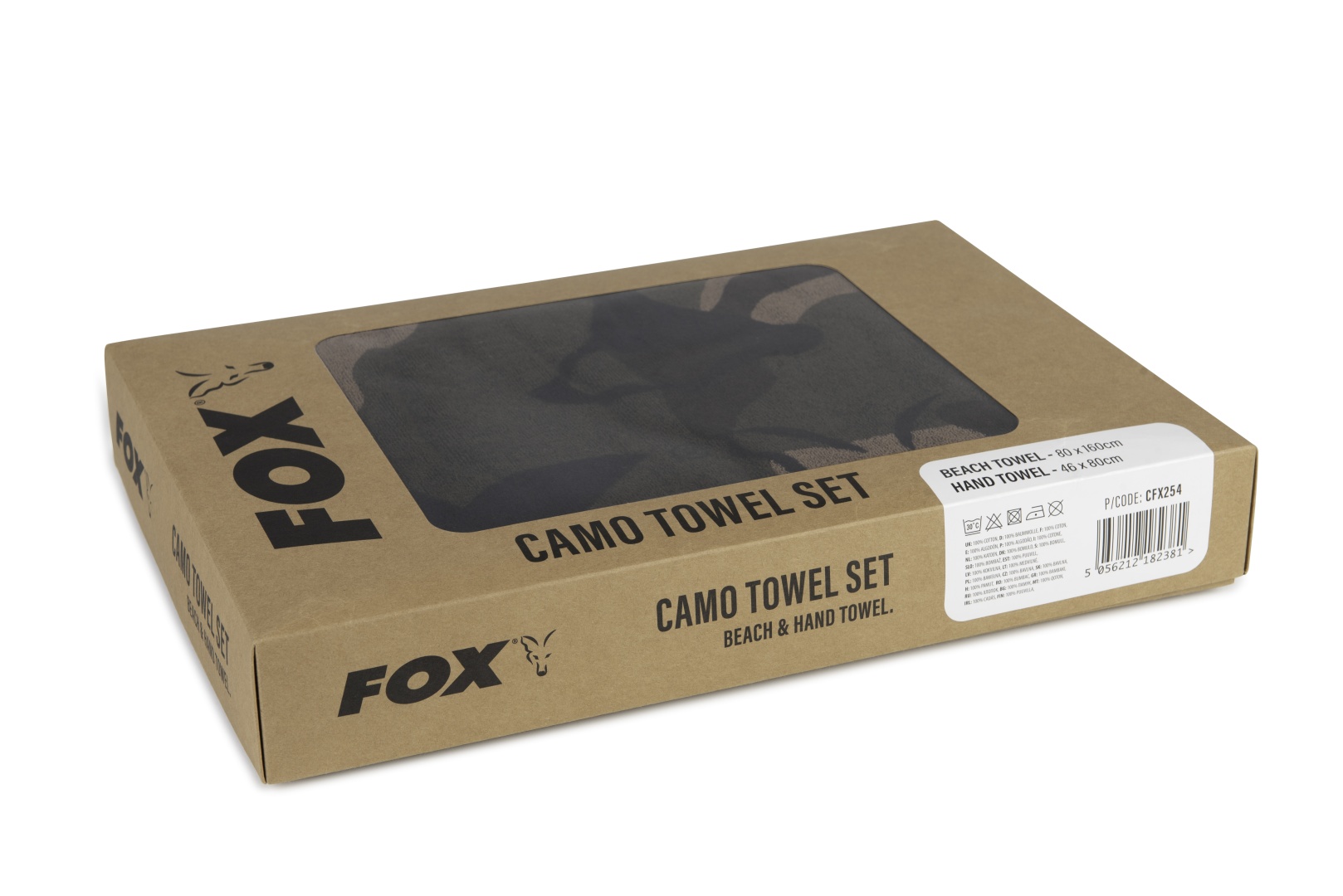 Fox CAMO Beach and Hand Towel Box Set