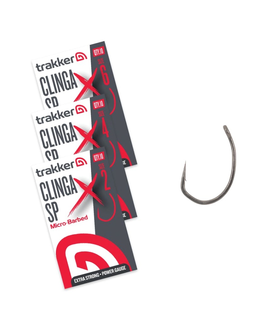 Trakker Clinga SP XS Hooks Micro Barbed