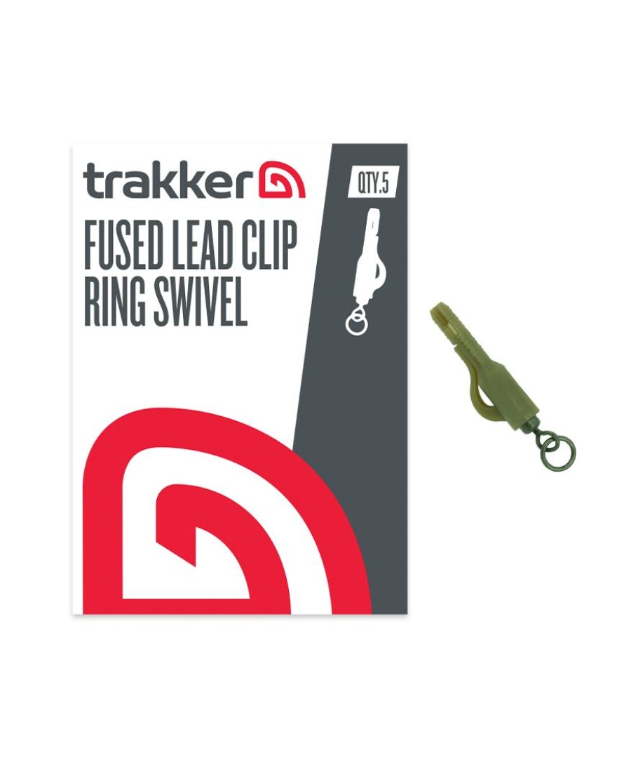 Trakker Fused Lead Clip Ring Swivel