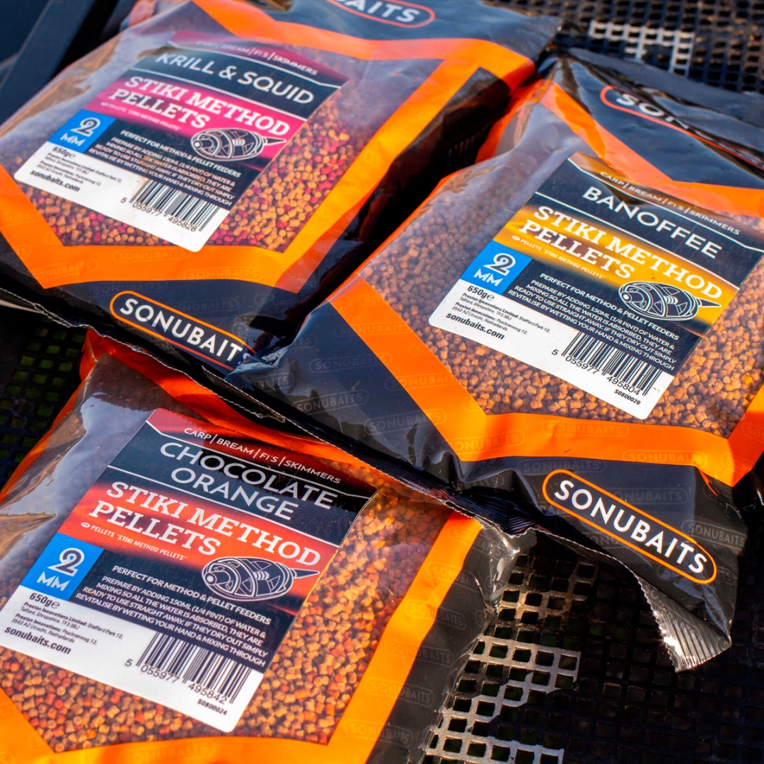 Sonubaits Stiki Krill & Squid Method Pellets