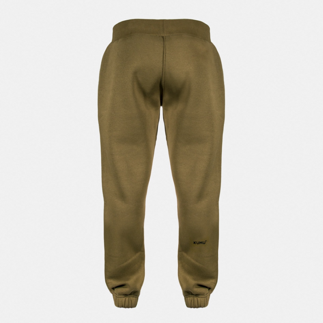 KUMU Cocoon Joggers Khaki