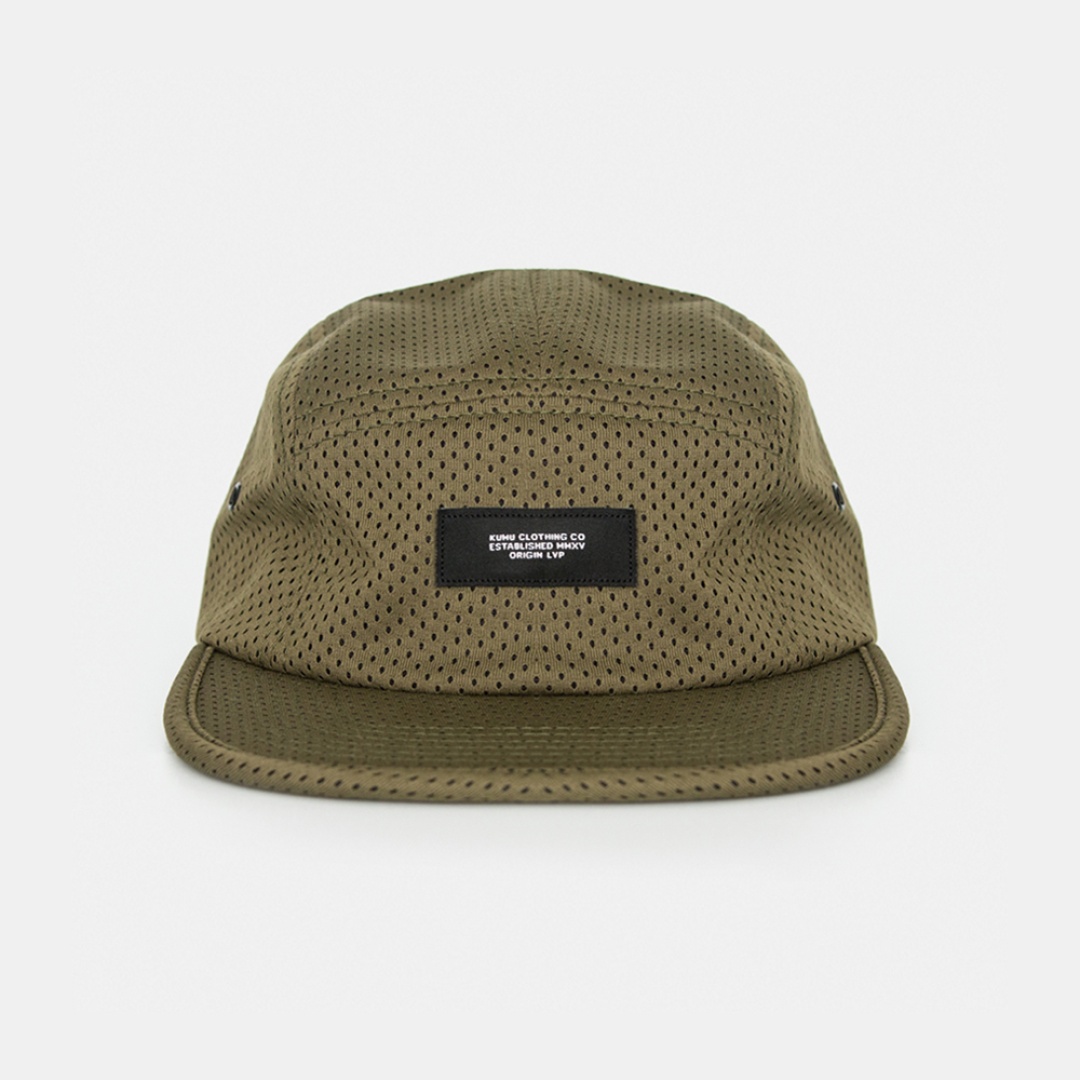 KUMU Freeflow 5 Panel Cap Khaki