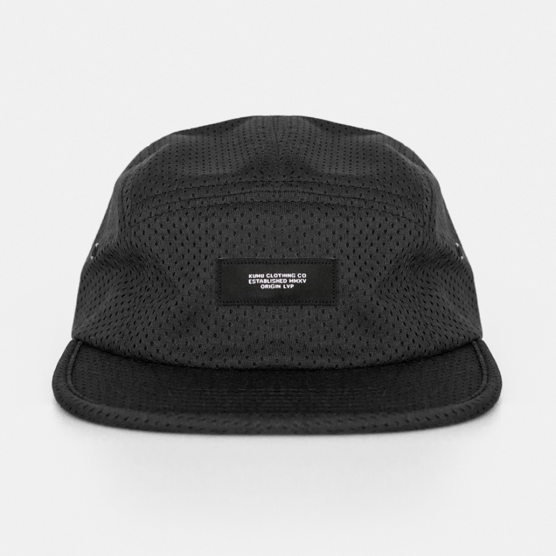 KUMU Freeflow 5 Panel Cap Black