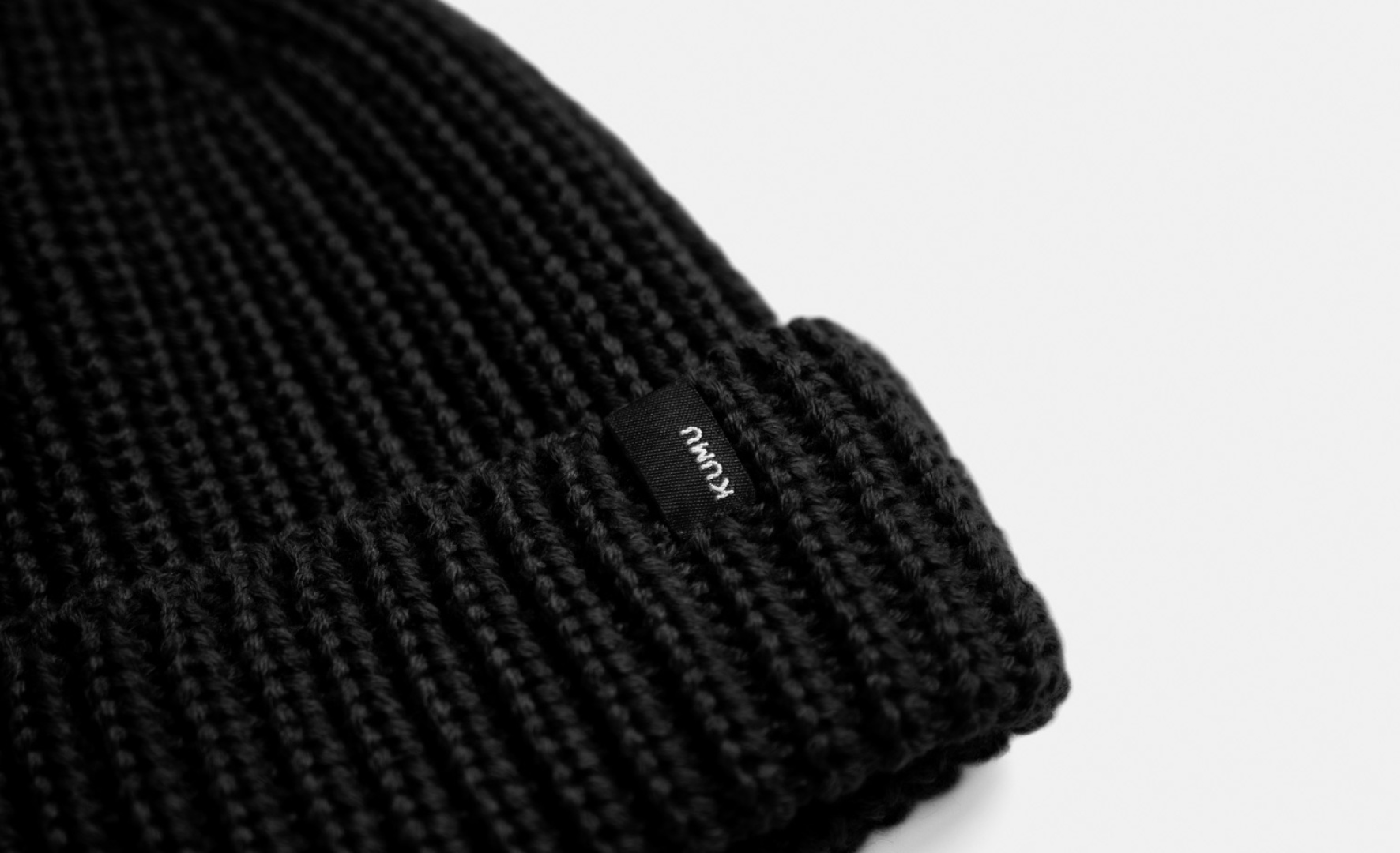 KUMU Unity Beanie Black