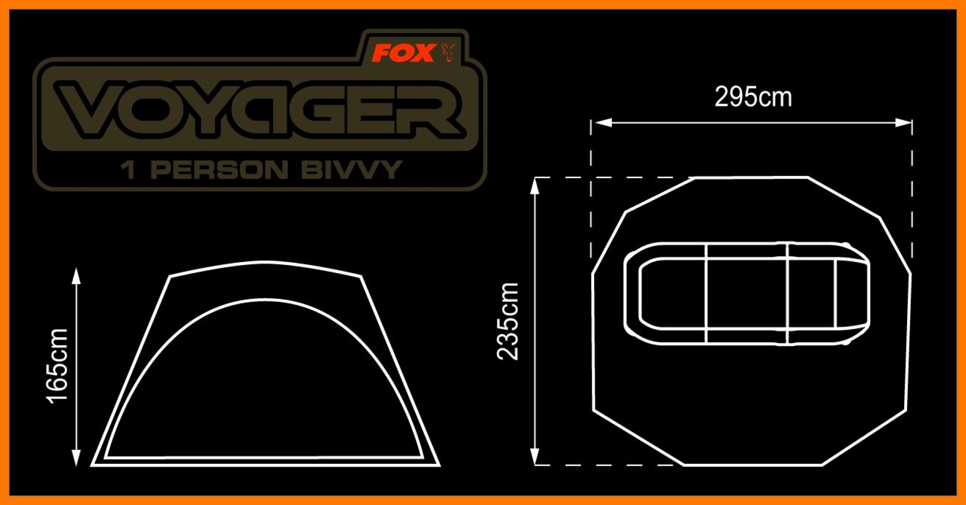 Fox Voyager 1 Person Bivvy + Inner Dome