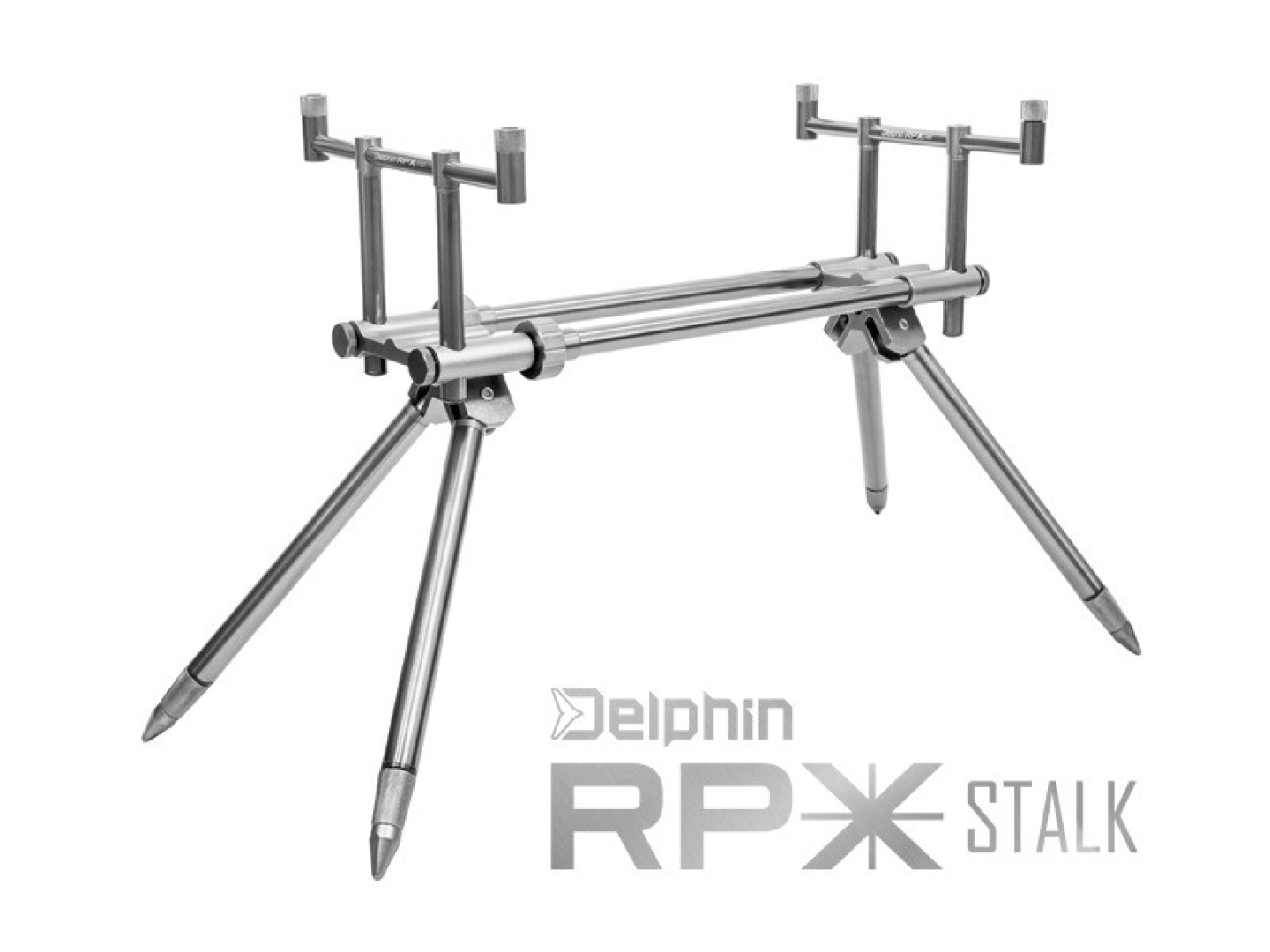 Delphin RPX Stalk Silver Rod Pod