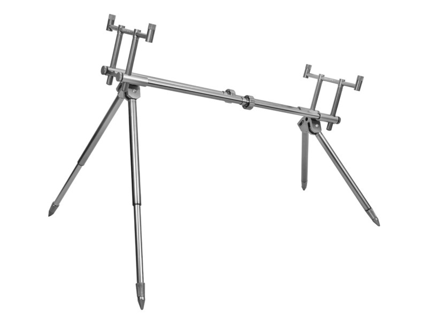 Delphin RPX Stalk Silver Rod Pod