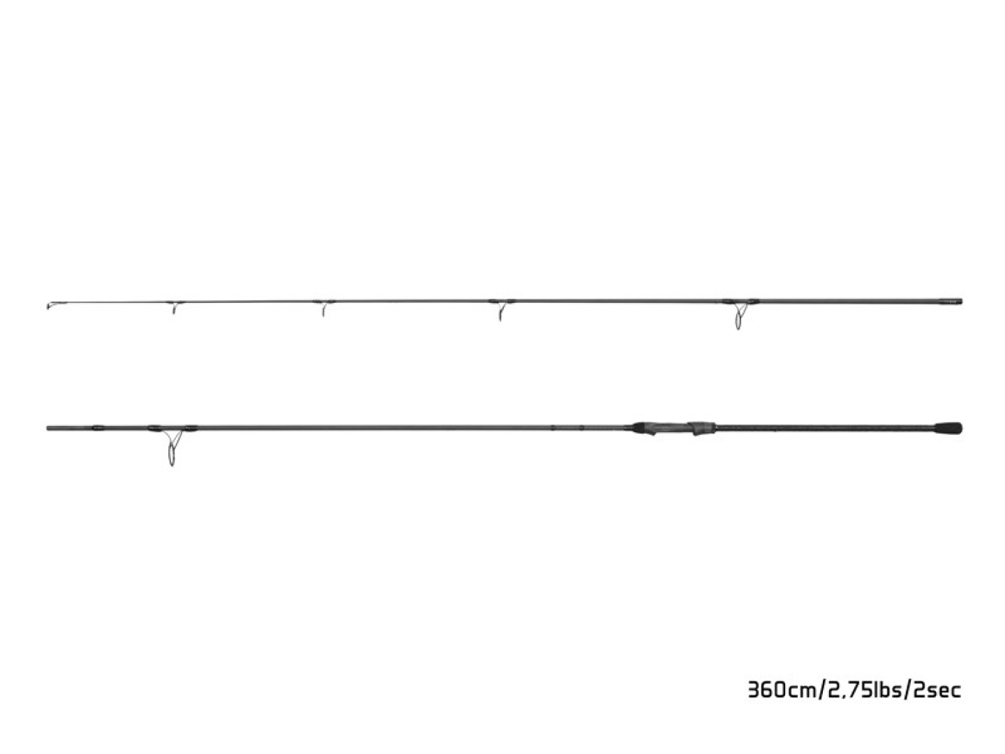 Delphin Opium BlacxCARP 3G TechnoCORK Rod