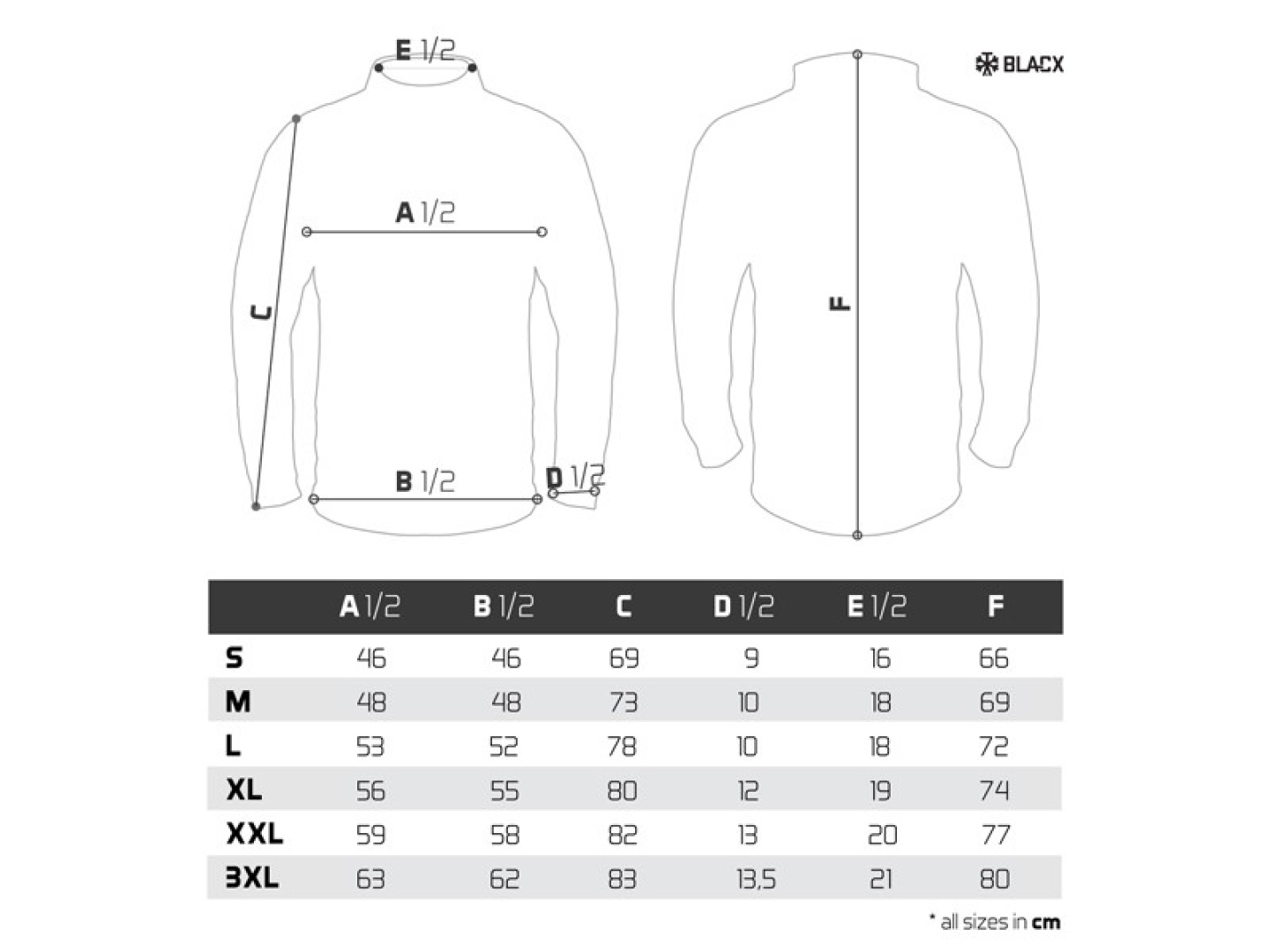 Delphin TUNDRA Blacx Thermal Top Part