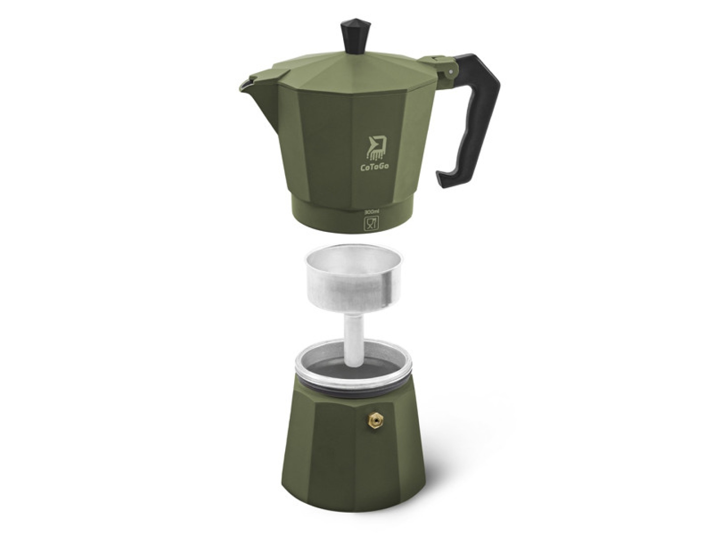 Delphin CoToGo Coffee Machine Green