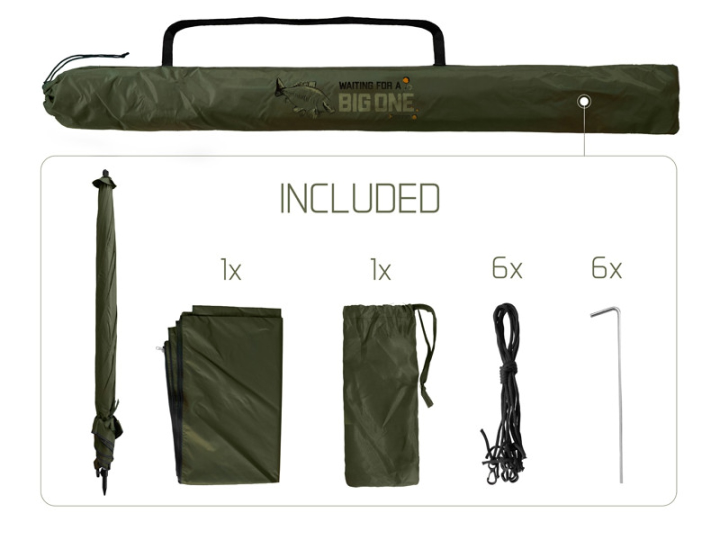 Delphin BigONE Carp Umbrella