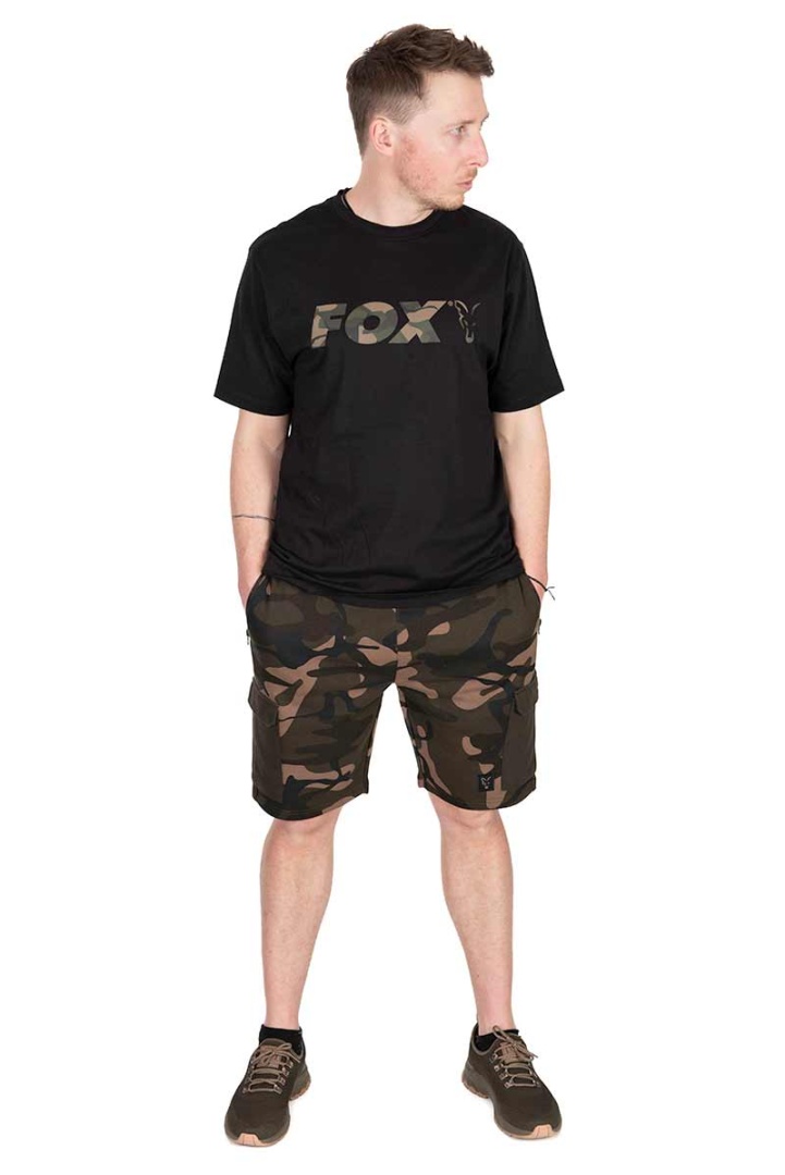 Fox Black / Camo Logo T-Shirt