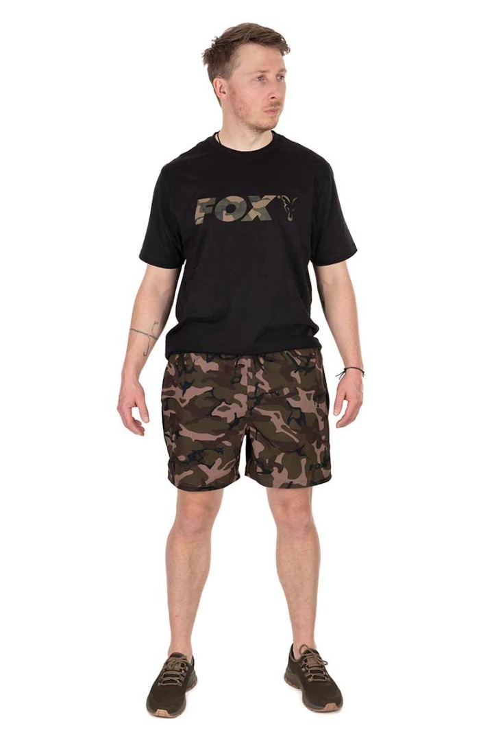 Fox Black/Camo LW Swim Shorts