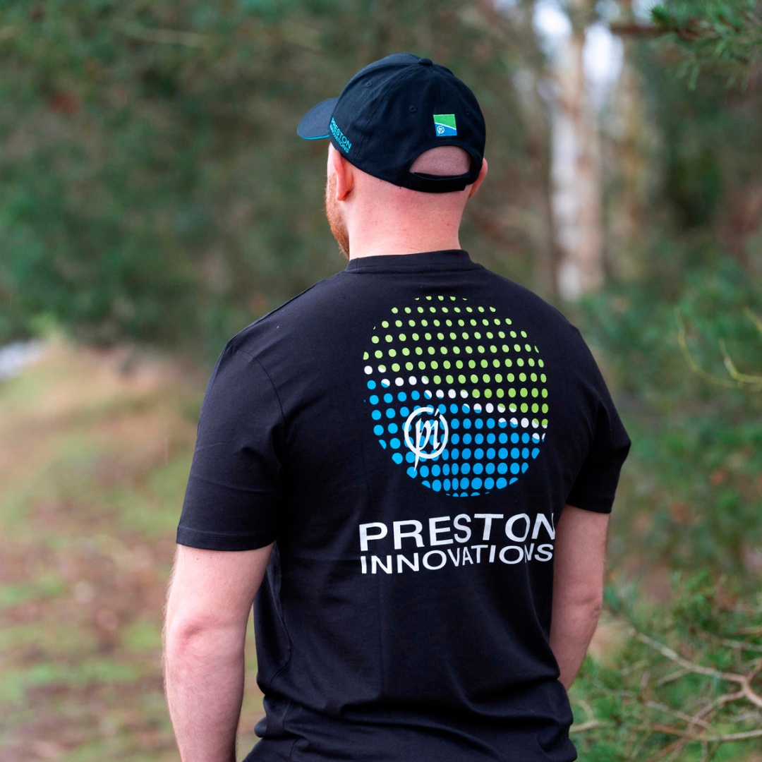 Preston Innovations Lightweight Black T-Shirt