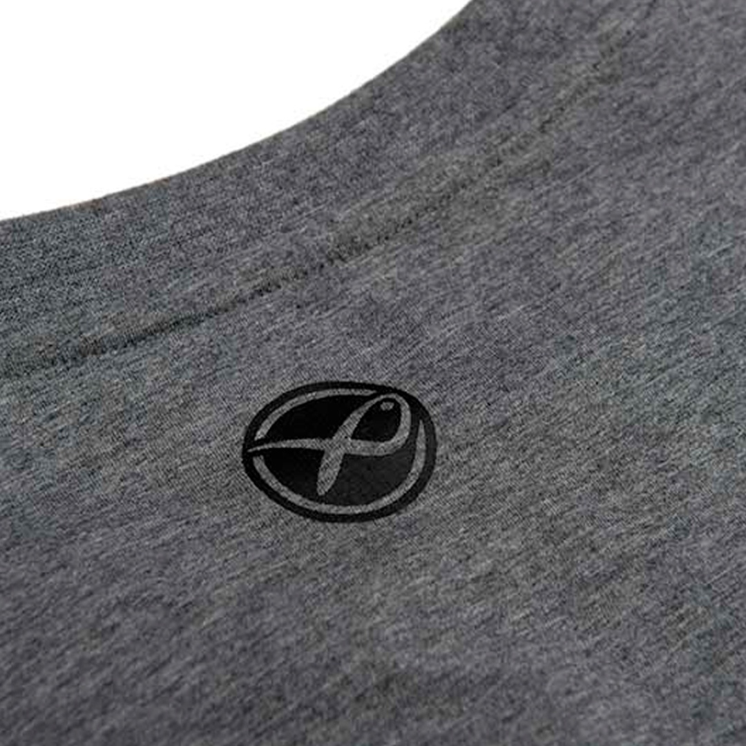 Matrix Hex Print T-Shirt - Grey