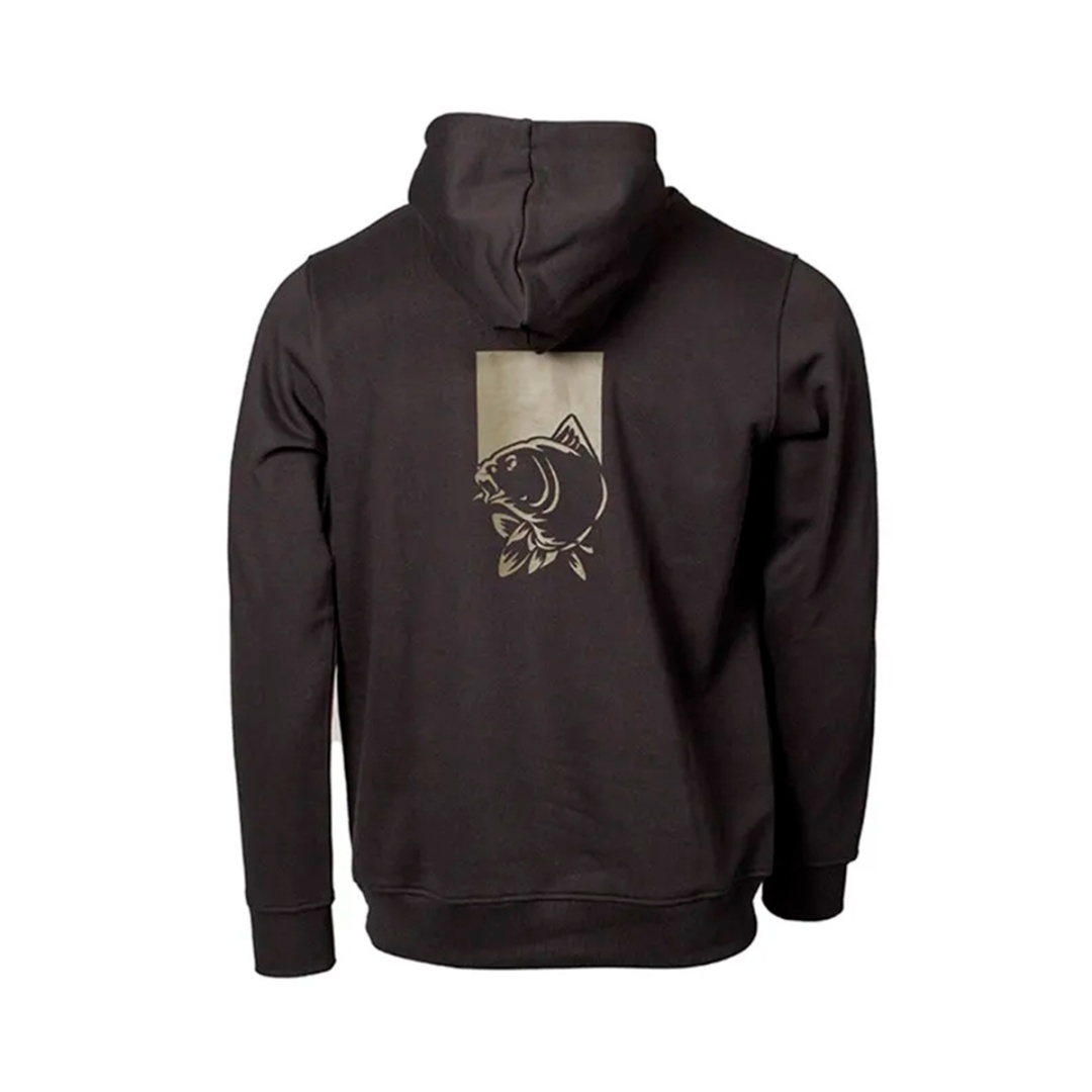 Nash Make It Happen Hoody Fish Logo - Black