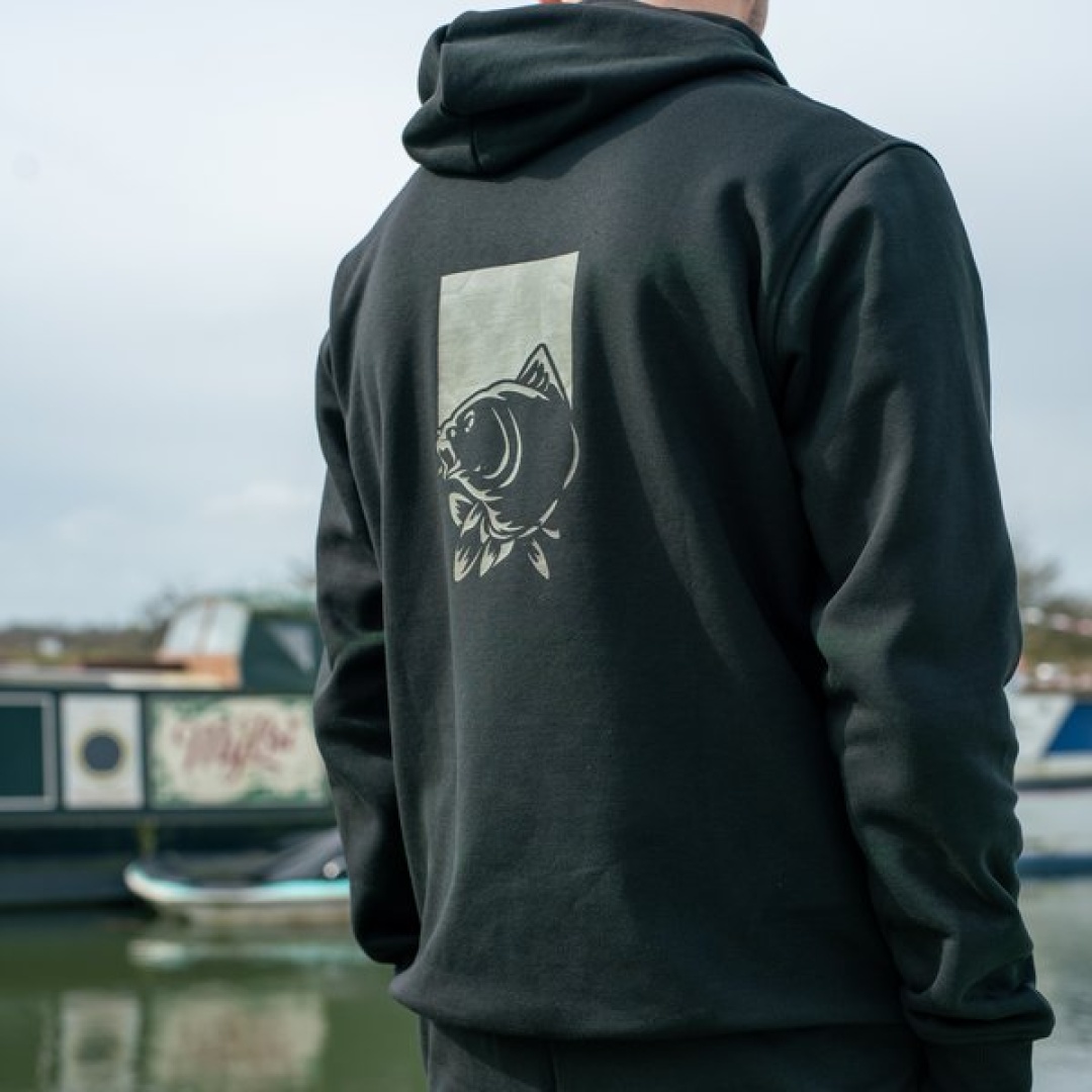 Nash Make It Happen Hoody Fish Logo - Black