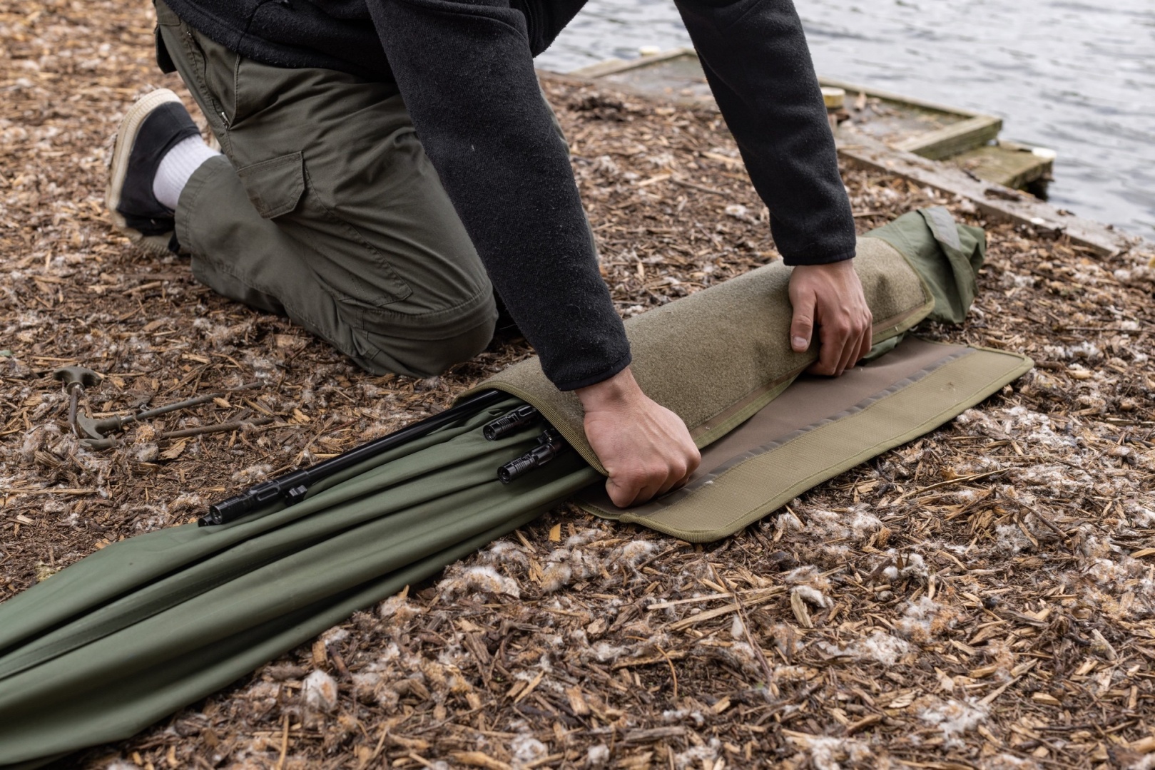 Korda Compac Brolly Wrap - Olive Green