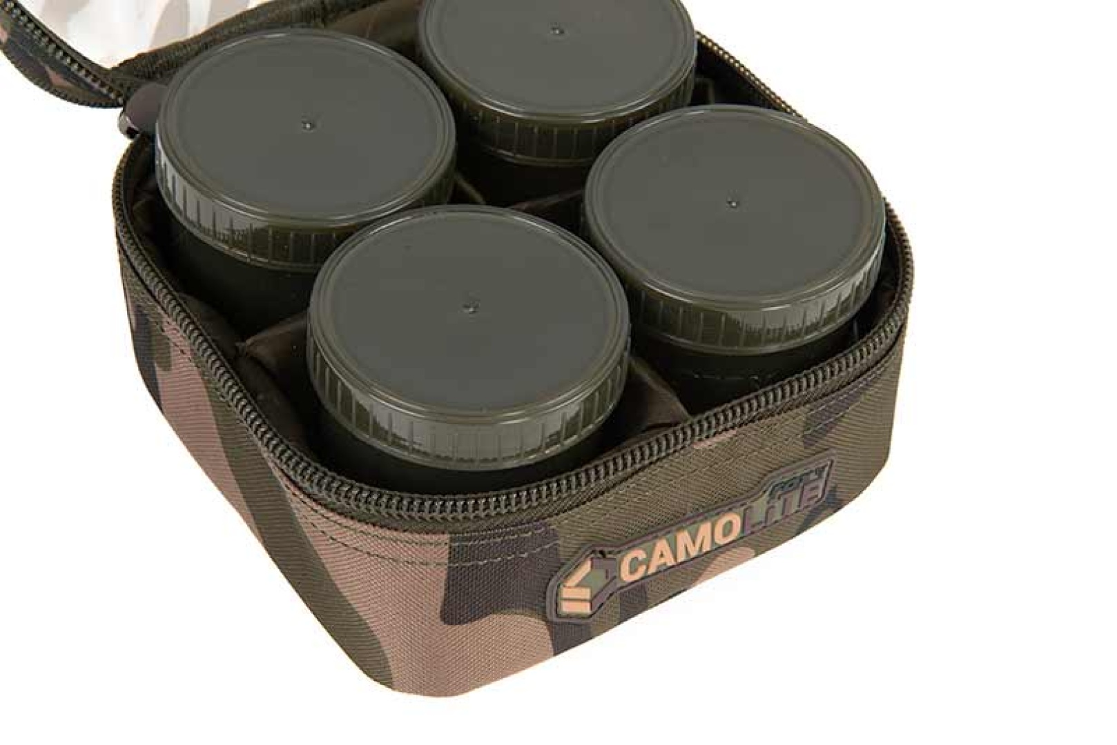 Fox CAMOLITE 6 Pot Hookbait Case