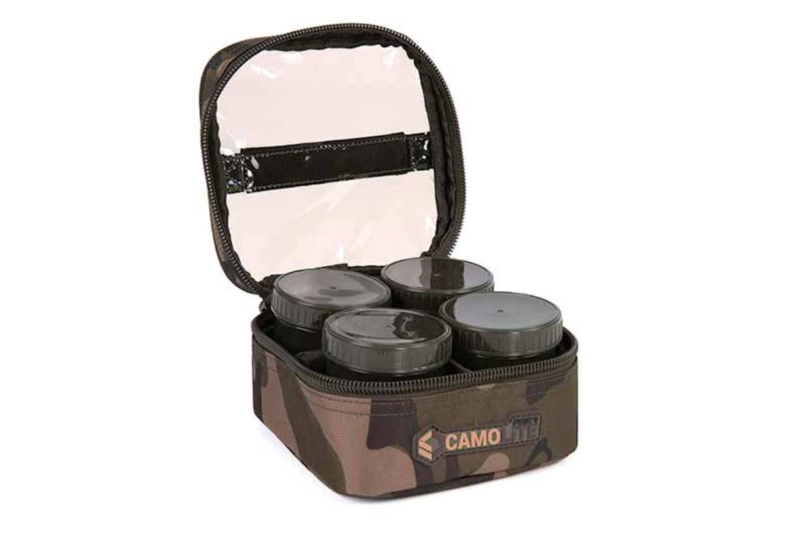 Fox CAMOLITE 6 Pot Hookbait Case