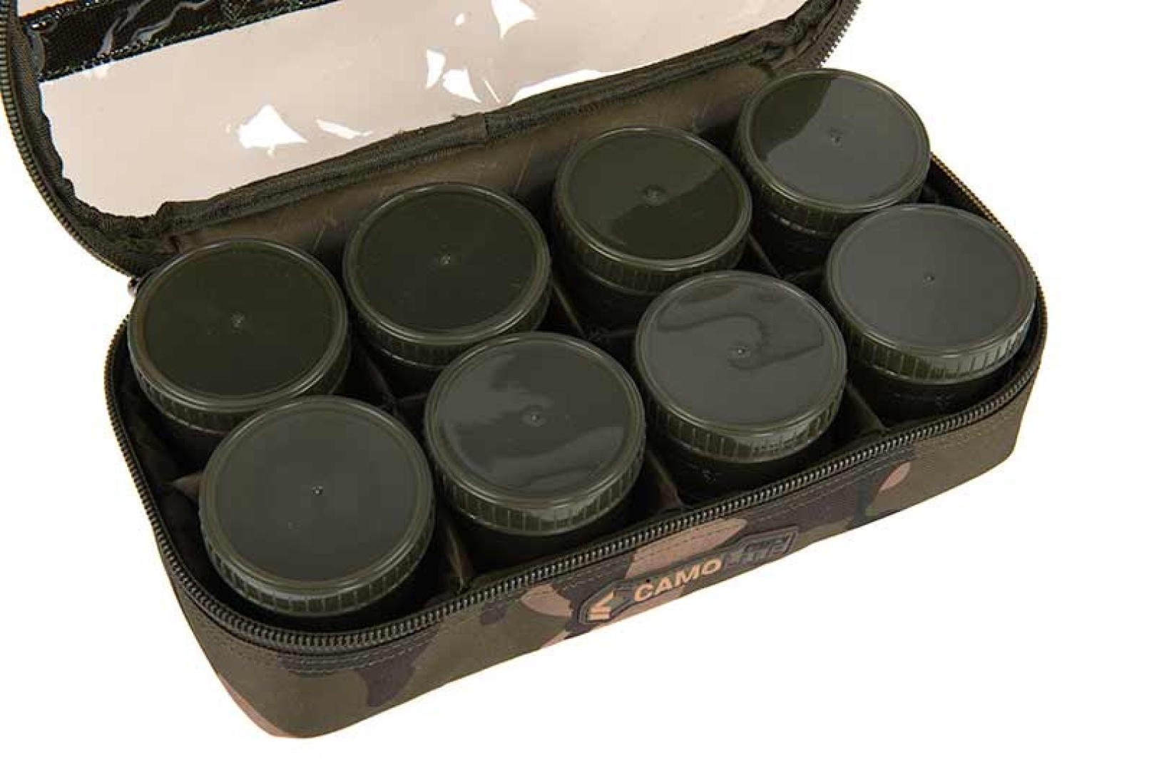 Fox CAMOLITE 12 Pot Hookbait Case