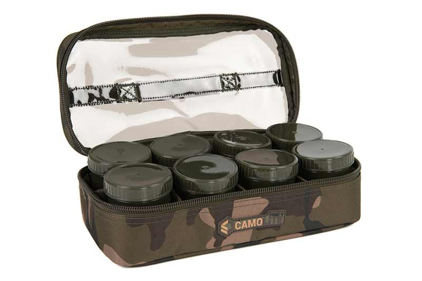 Fox CAMOLITE 12 Pot Hookbait Case