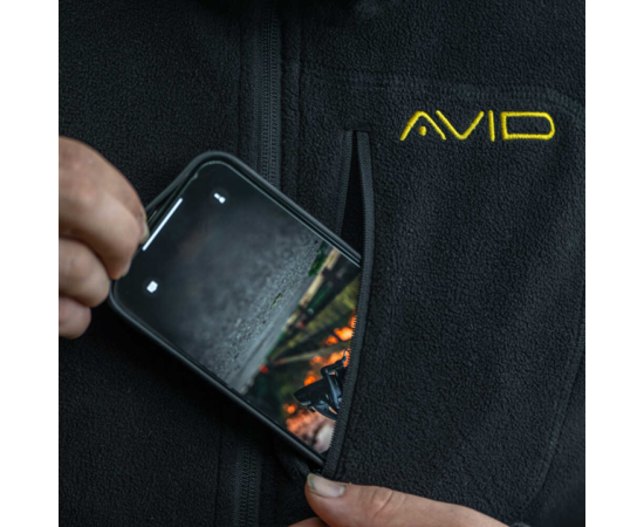 Avid Carp Full Zip Fleece