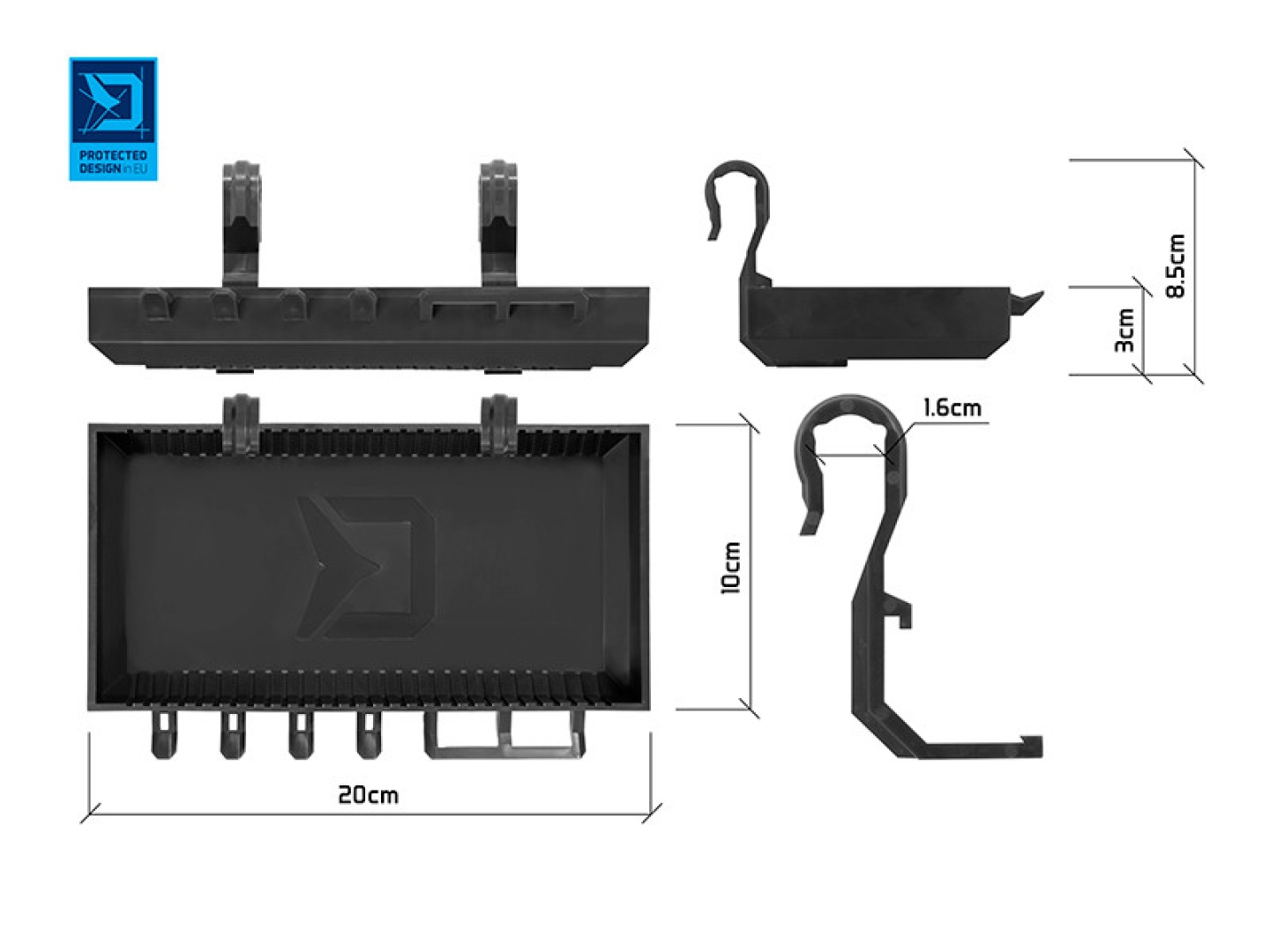 Delphin Rodpod shelf ShelfPOD