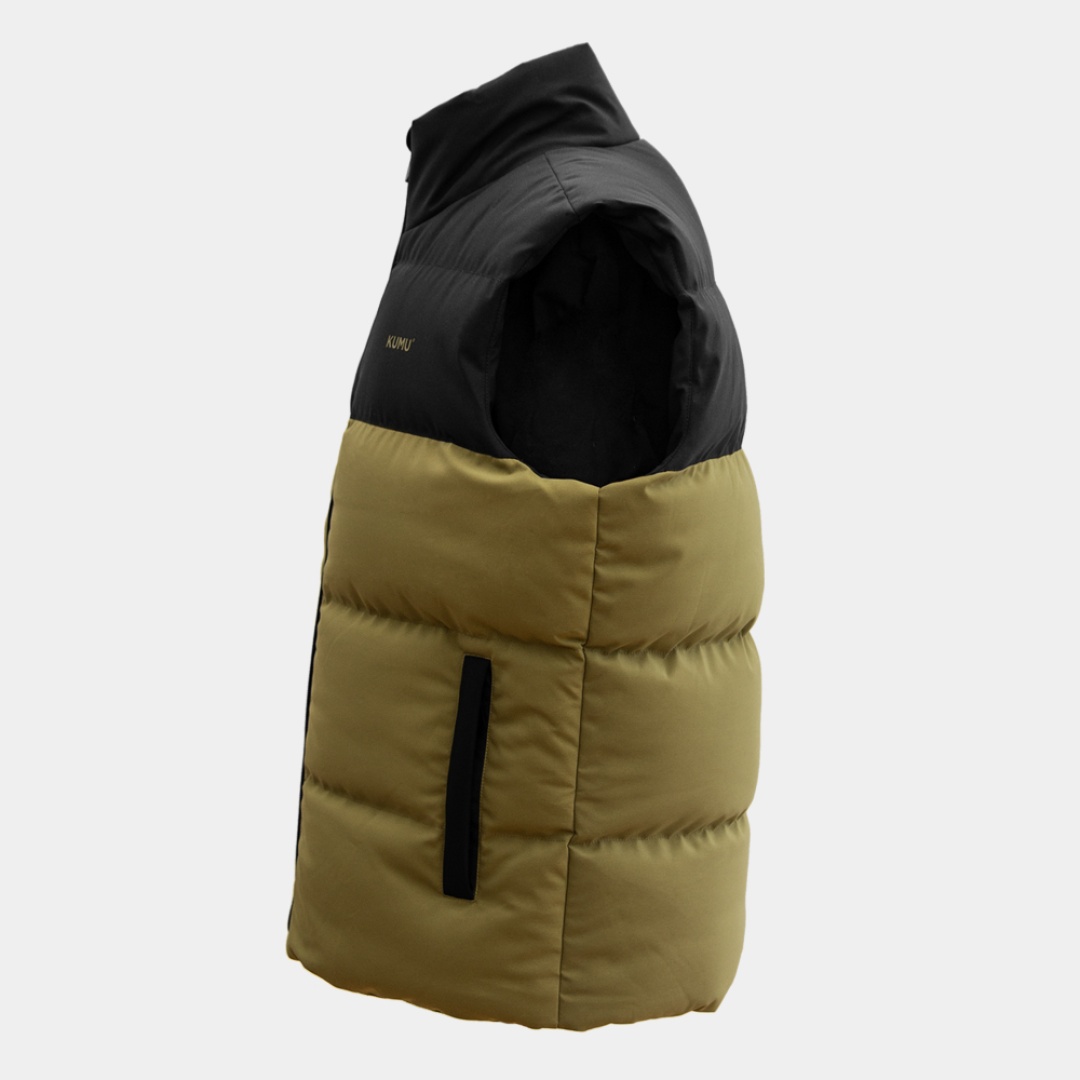 KUMU Capsule Gilet Khaki