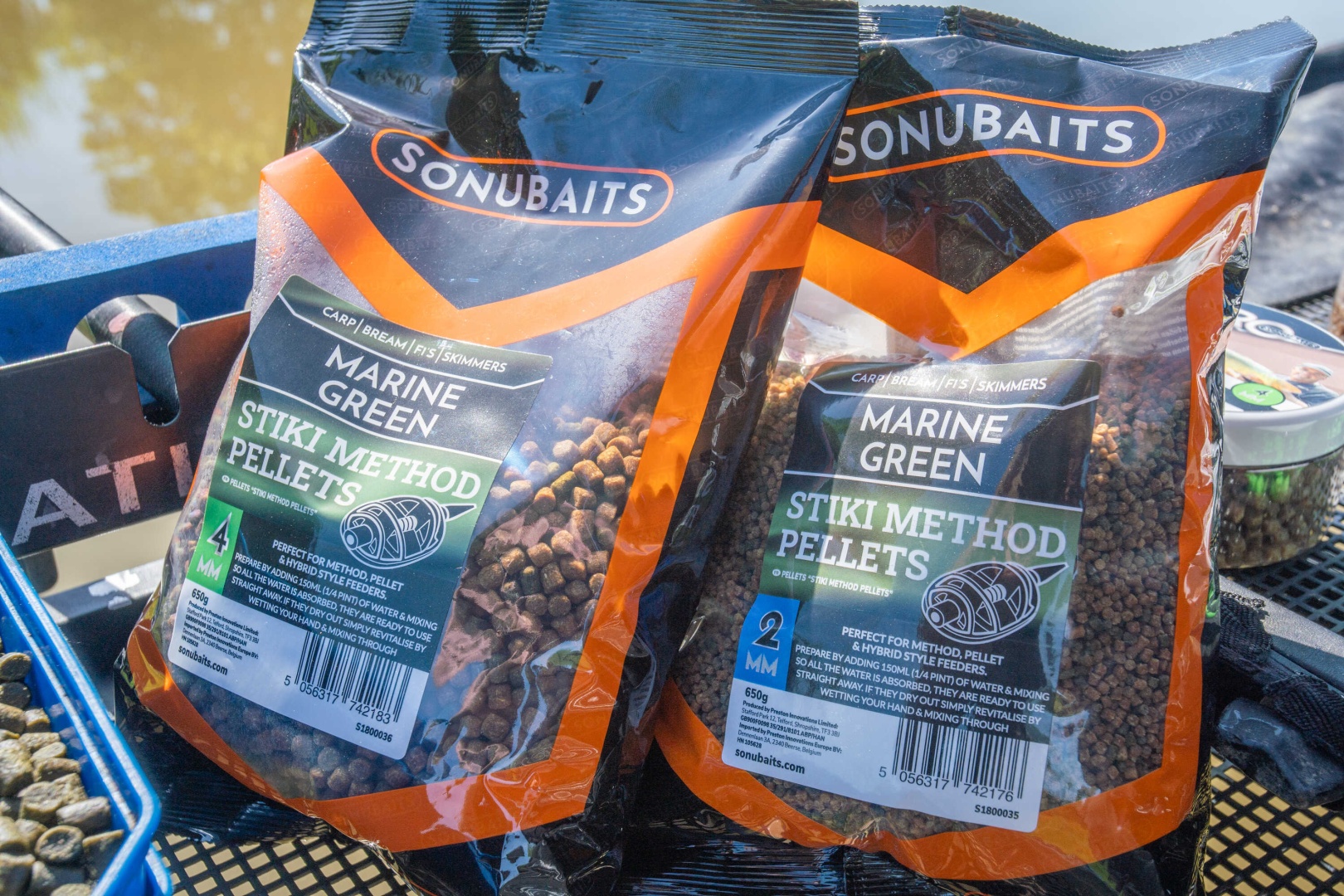 Sonubaits Stiki Marine Green Method Pellets